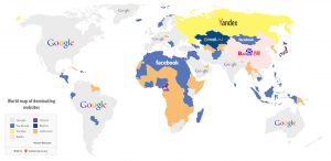 Las páginas web más visitadas en el mundo