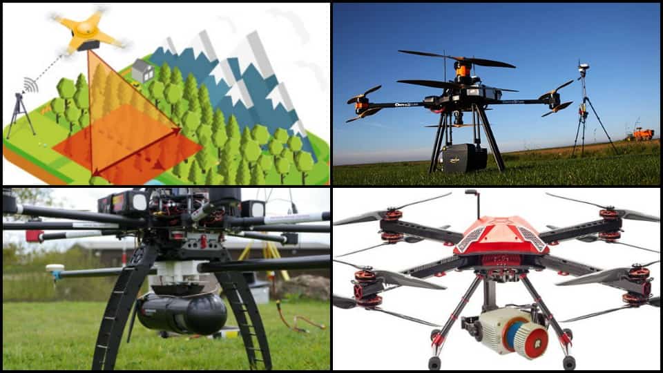 Drones mapeo terrenos