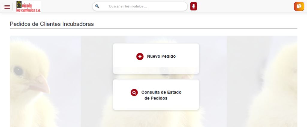 Home Clientes Incubadoras