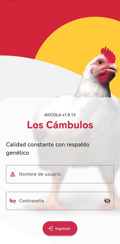 App de avicultura para personal de campo Avipre 