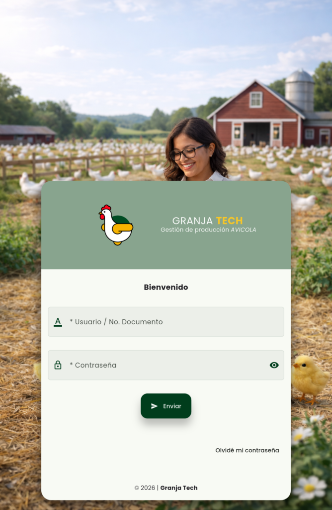 Login App mobile GranjaTech Solla